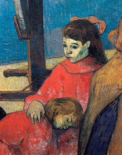 Schuffenecker-familien (detaljer) af Paul Gauguin
