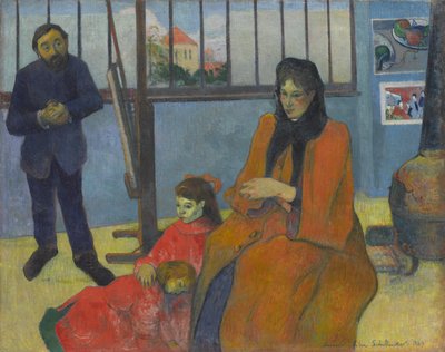 Schuffeneckers atelier af Paul Gauguin