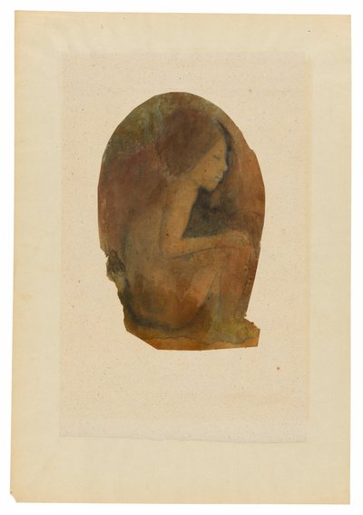 Siddende tahitisk ungdom af Paul Gauguin