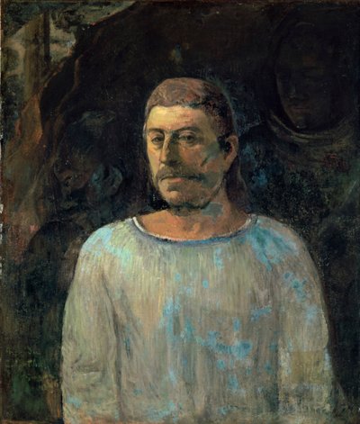 Selvportræt, 1896 af Paul Gauguin