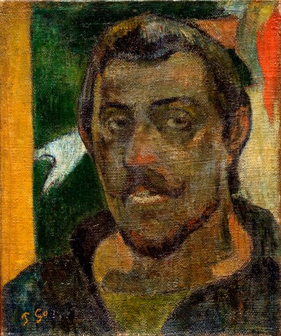 Selvportræt, 1890-1894. af Paul Gauguin