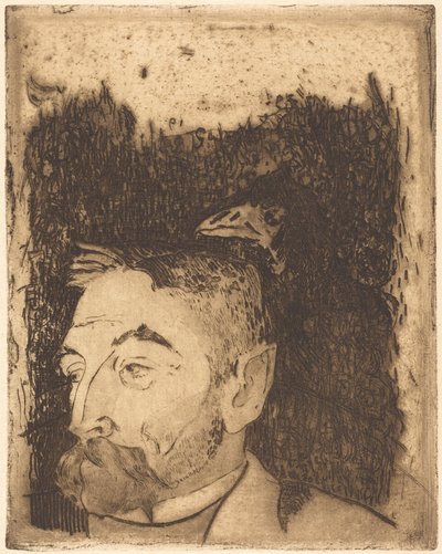 Stephane Mallarme af Paul Gauguin