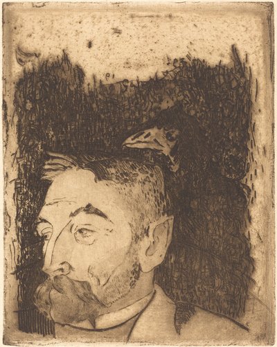 Stephane Mallarme af Paul Gauguin