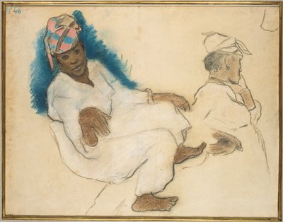 Studie af Martinique kvinder, ca. 1887 af Paul Gauguin