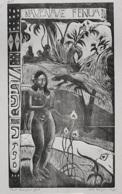 Tahitian Series: Land of Delights. af Paul Gauguin
