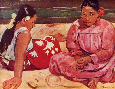 Tahitianske kvinder, 1936 af Paul Gauguin
