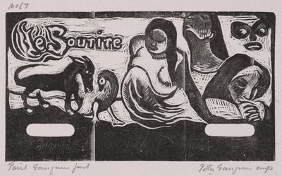 Tahitian og Noa Noa-serien af Paul Gauguin