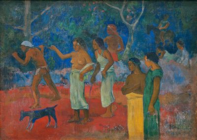 Tahitisk liv af Paul Gauguin