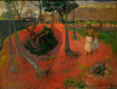 Tahitisk idyl af Paul Gauguin