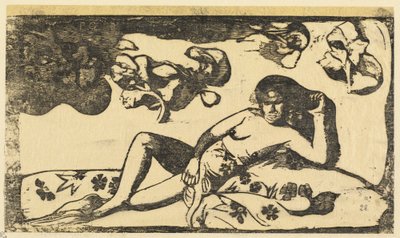 Lady of Royal Blood af Paul Gauguin