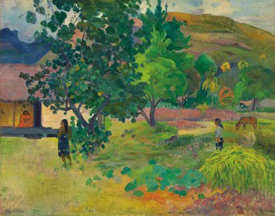 Te Fare (Huset) af Paul Gauguin