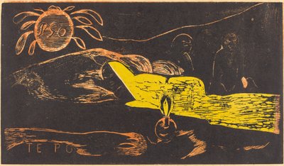 Te Po (Den lange nat) af Paul Gauguin