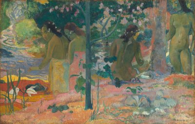 Badegæsterne af Paul Gauguin