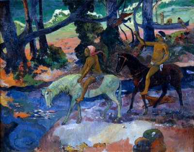 Ford The Flight, 1901. af Paul Gauguin