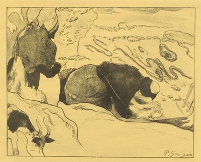Vasketøjerne af Paul Gauguin