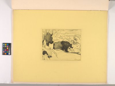Die Wäscherinnen af Paul Gauguin