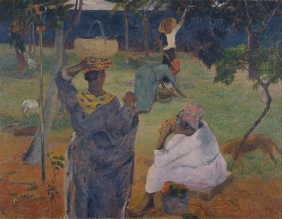 Mangotræerne, Martinique af Paul Gauguin