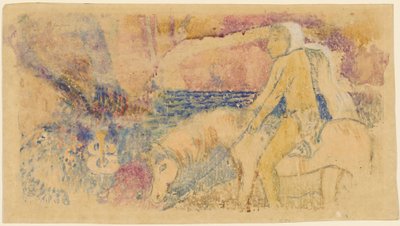 Der Reiter af Paul Gauguin