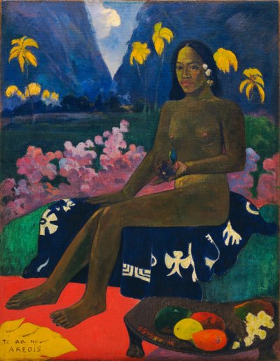 The Seed of the Areoi, 1892 af Paul Gauguin