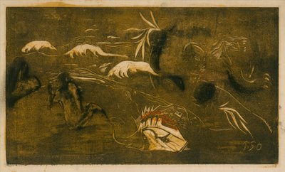 Das Universum wird erschaffen af Paul Gauguin