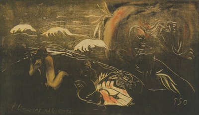 Universet er skabt Universet er skabt, ca. 1894. af Paul Gauguin