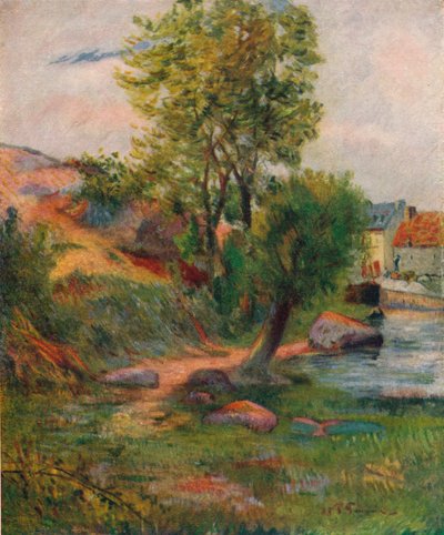 Pil ved Aven, 1888, 1938 af Paul Gauguin
