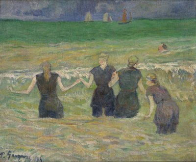 Kvinder bader af Paul Gauguin