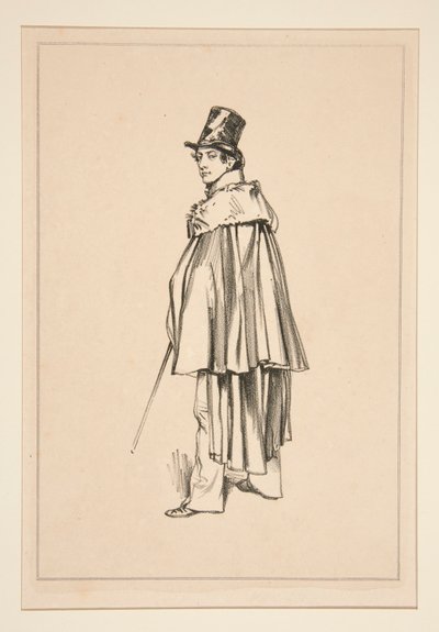 (DRAMATISK KUNSTNER.) af Paul Gavarni