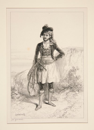 (SPANSK SMUGLER.) af Paul Gavarni