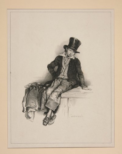 (STUDIE D af Paul Gavarni