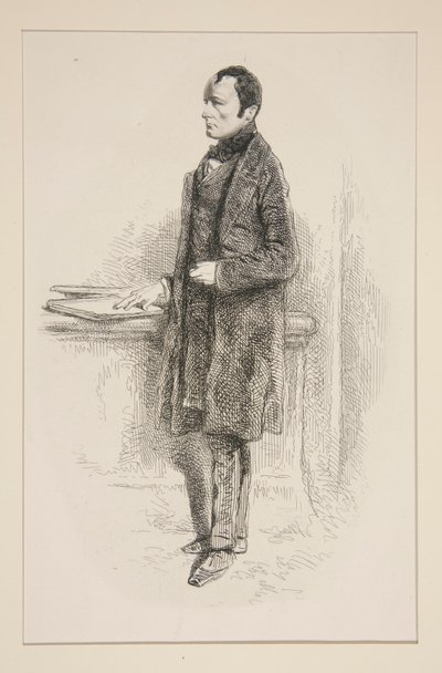 (PAUL DELAROCHE.) af Paul Gavarni