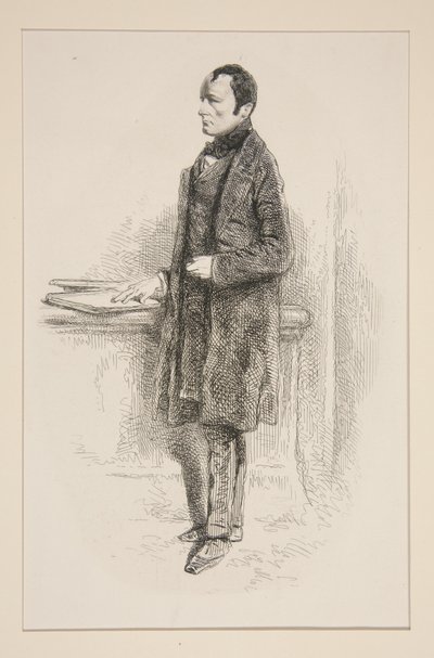 Paul Delaroche af Paul Gavarni