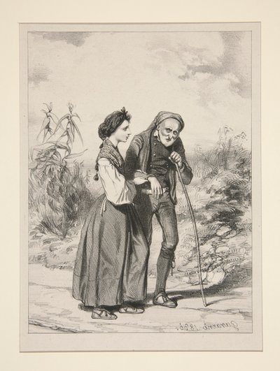 (AFDELINGSMARKEDER.) af Paul Gavarni