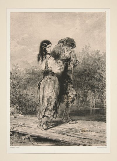 (AFDELINGSMARKEDER>) af Paul Gavarni
