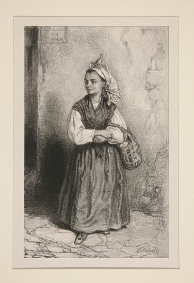 (ST-JEAN STREET.) af Paul Gavarni