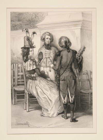 1792. af Paul Gavarni