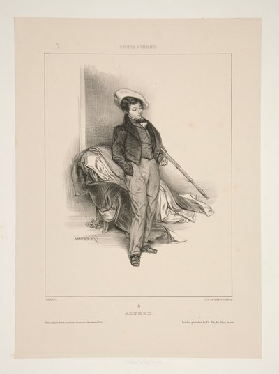 Alfred (Feydeau) af Paul Gavarni