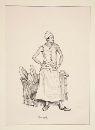 BOULANGER. Bager. af Paul Gavarni