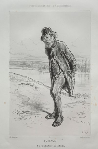 Bøhmer. af Paul Gavarni