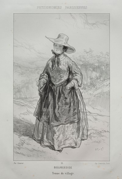 Borgerlig af Paul Gavarni