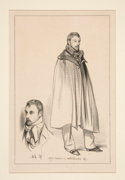 Ch. lysekrone af Paul Gavarni