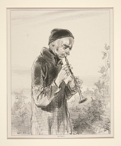 Klarinet. af Paul Gavarni
