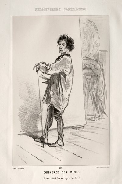 Musernes handel. af Paul Gavarni