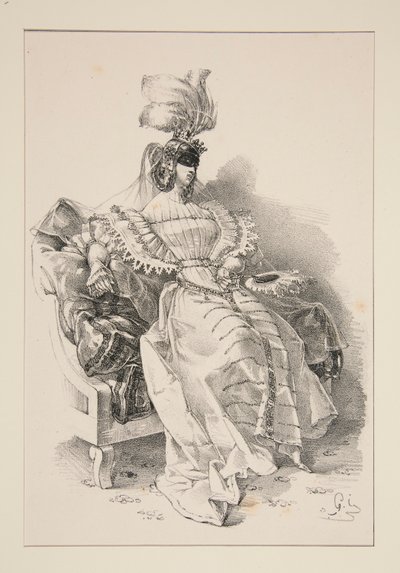 DUCHESSE. af Paul Gavarni
