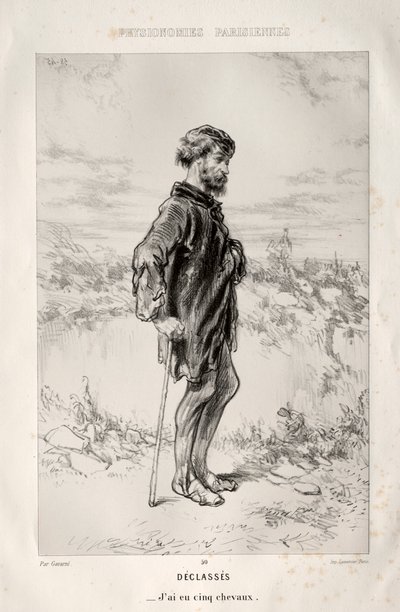 Nedgraderet. af Paul Gavarni