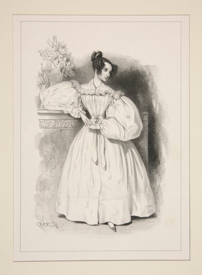 Eugenie Sauvage af Paul Gavarni