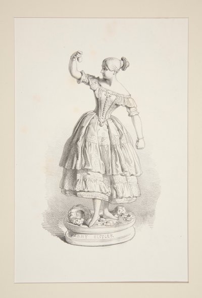 Fanny Elssler. af Paul Gavarni