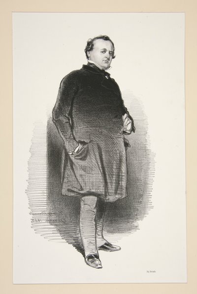 Henry Monnier af Paul Gavarni