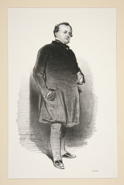 Henri Monnier af Paul Gavarni