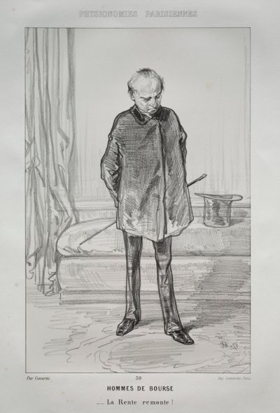 Børsmænd af Paul Gavarni